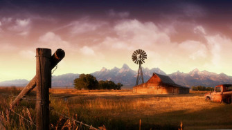 Farmhouse Desktop Wallpaper