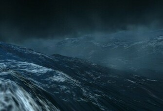 Wallpaper Waterfalls And Waterscape Ocean Storm HD