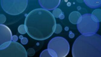 Blue Bubbles Wallpaper