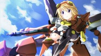 Blondes Infinite Stratos Blush Dunois Charlotte Anime Girls Mecha