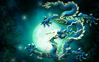 Blue Dragon Computer Wallpaper Desktop Background Id