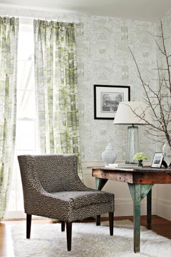 Wallpaper On London By Thibaut The Interior Library Dublin