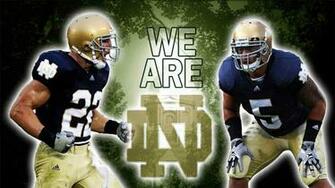 Wallpaper Notre Dame Irish Football