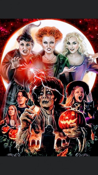 Hocus Pocus iPhone Wallpaper