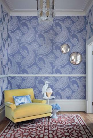 Cole Son Rajapur Flock Wallpaper Dulux Decorator Centre