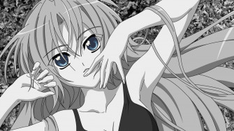 Black And White Anime Wallpaper