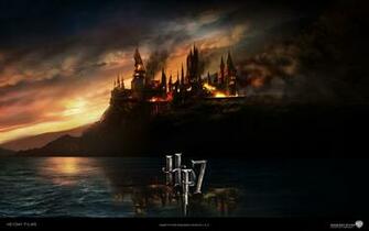 Hogwarts Burning Wallpaper HD