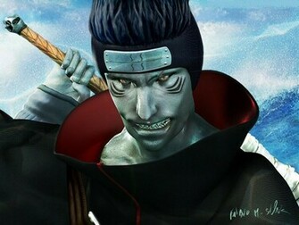 Naruto And Bleach Anime Wallpaper Kisame Kakuzu