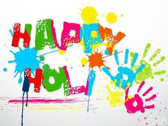 Happy Holi Wishes Sms Quotes Wallpaper