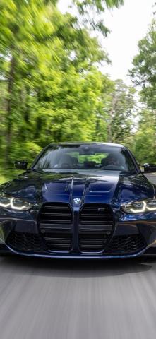 Blue Bmw M3 Competition G80