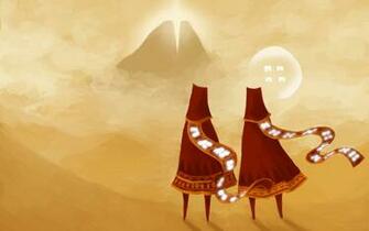 Journey Guardian Of The Tomb Desert Art HD Wallpaper