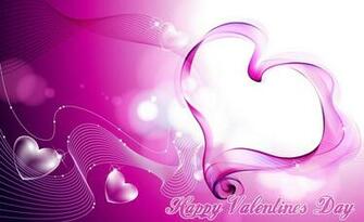 Beautiful Purple Love Valentine Day Wallpaper
