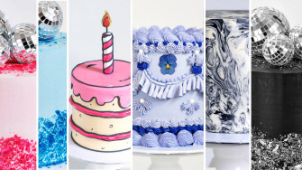 Blue Lace Cakes