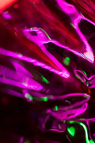 Neon Green And Purple Wallpaper
