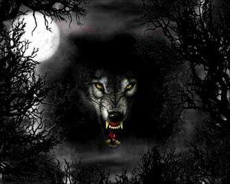 Wolf Moon Wallpaper HD In Animals Imageci