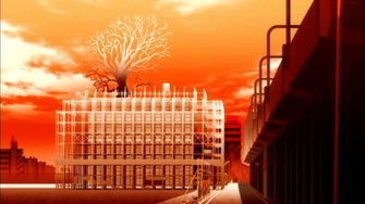 Monogatari Scenery Wallpaper Top
