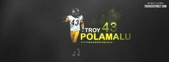 Pittsburgh Steelers Pink Logo Troy Polamalu