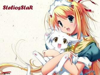 Kawaii Neko Anime Wallpaper By Steliosstar