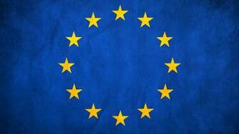 Wallpaper European Union Flag Stars Europe