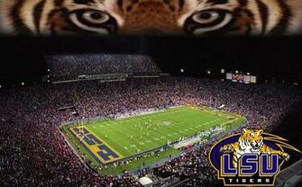 Lsu Tiger Stadium Night Wallpaper Cotton Country Anglican Football