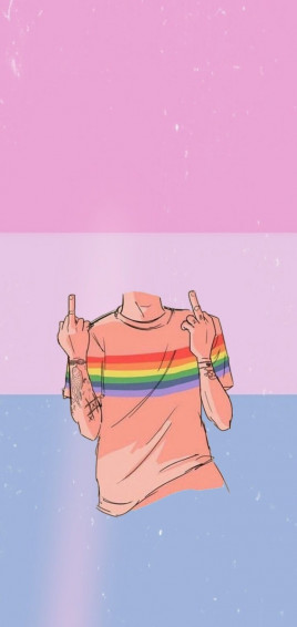 Bi Pride Bisexual Wallpaper iPhone Aesthetic