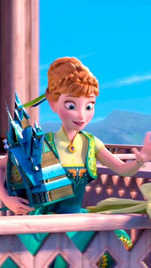Frozen Fever Phone Wallpaper Photo