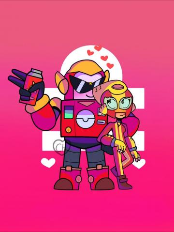 You Make My Heart Go So Fast Max X Surge Brawlstars Star Art