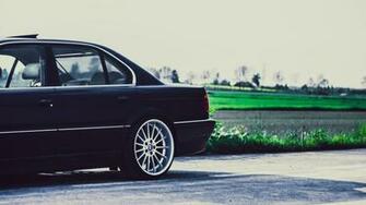 Bmw E38 740ia Stance Bimmer Boomer Black On The Side