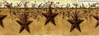 Primitive Willow Tree Wallpaper Border
