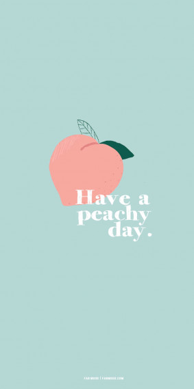 Cute Summer Wallpaper Ideas For iPhone Phones Have A Peachy