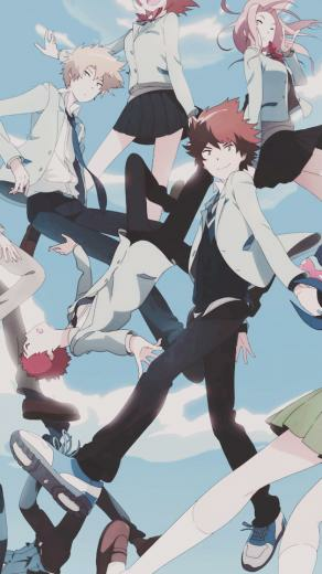 Digimon Tri Phone Wallpaper Adventure