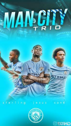 Manchester City Phone Wallpaper By GraphicsamHD
