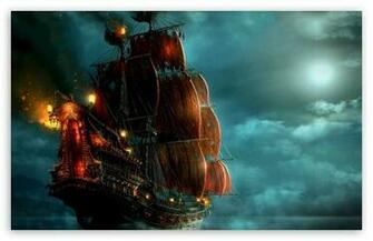 Sailing Ship Painting HD Wallpaper For Standard Fullscreen