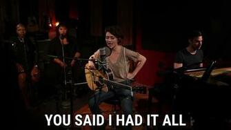 Didn T Know You Acoustic Version Lyrics Karmin Song In Image