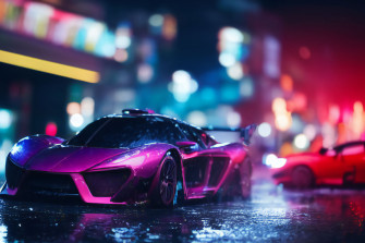 Futuristic Car Wallpaper By Neonhaste