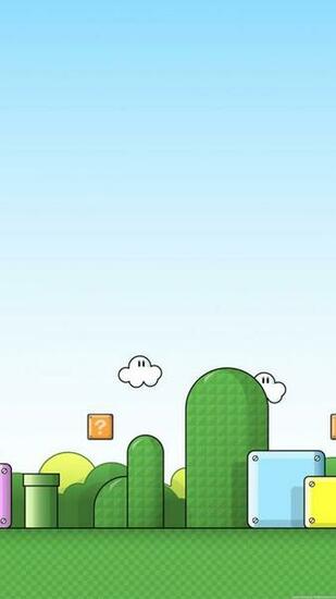 HD Super Mario Bros World Mobile Phone Wallpaper