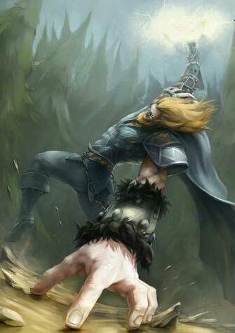 Athena Smite Wallpaper Thor By Lprats