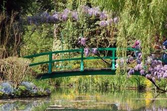 Monet Loved This Place Elegant Japanese Style Bridge Spans The