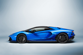 Lamborghini Aventador Blue Wallpaper HD