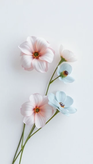 Aesthetic Flowers Simple Wallpaper