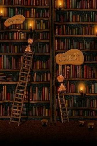 Bookshelf iPhone Wallpaper