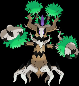 Pokemon Shiny Mega Trevenant Pokedex Evolution Moves