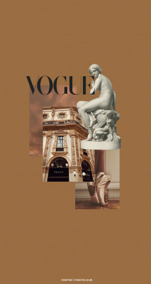 Cute Brown Aesthetic Wallpaper For Phone Vogue Nymph