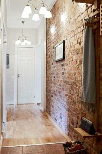 Bricks Wall Exposedbrick Exposed Hallways Interiors