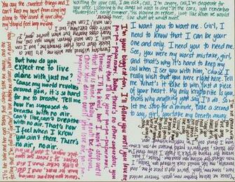 Love Songs Lyrics Wallpaper Hivewallpaper