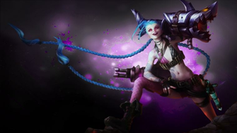 Jinx League Of Legends Wallpaper Desktop