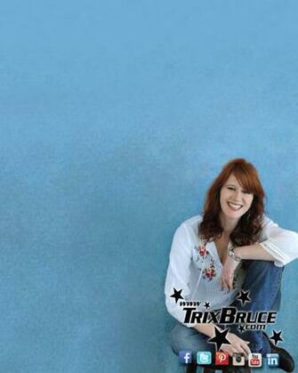 Blank Flyer Blue Background Trix White Shirt Sitting Sample