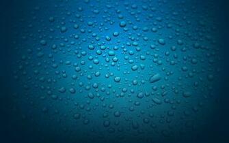 Blue Water Drop Mac Wallpaper