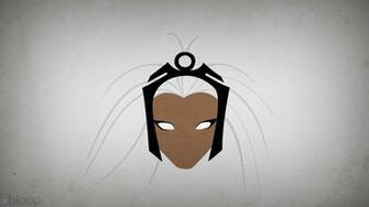 Minimalistic X Men Marvel Comics Storm Character Blo0p
