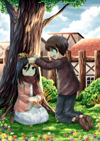 Eren Jaeger Mikasa Ackerman Foto